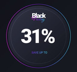 Discount 31 percent concept