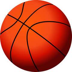 basketball ball vector