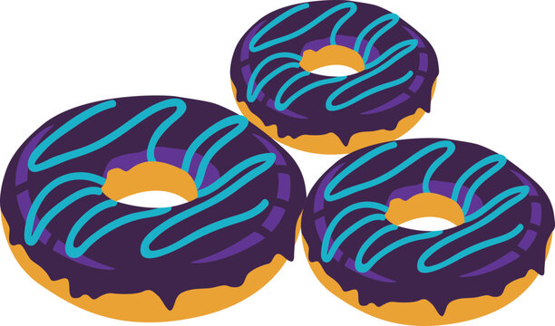 Purple Donuts