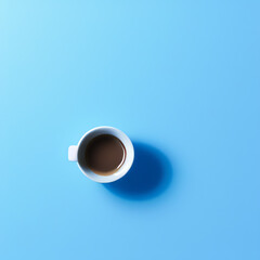 rendered coffee cup, simple background