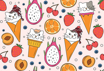 Cute cat Pattern