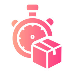 express delivery gradient icon