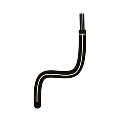 fiber optic cable icon. Element of internet connection icon. Premium quality graphic design icon. Signs and symbols collection icon for websites, web design, mobile app