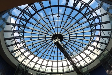 glass dome of the dome