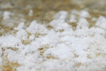 salt on concrete