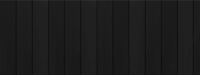 Black Wood or timber Background Vector Design