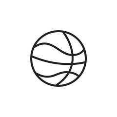 Basketball Basket Ball Icon Vector Logo Symbol Template