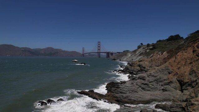 Marshall's Beach View Golden Gate Bridge