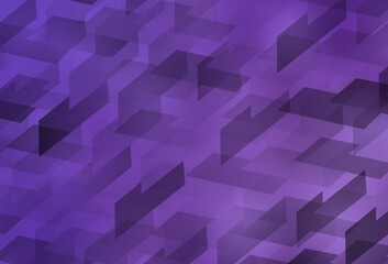 Light Purple vector texture in rectangular style.
