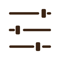 config setting slide tools outline icon