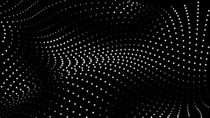 parametric dot praticle background