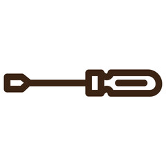 repair screwdriver tools outline icon