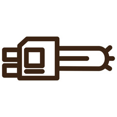 tools constructions outline icon