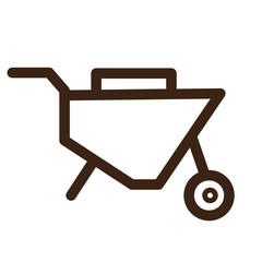 builder tools constructions outline icon
