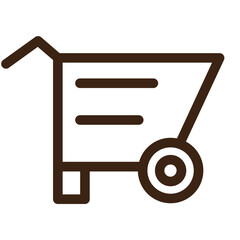 builder tools constructions outline icon