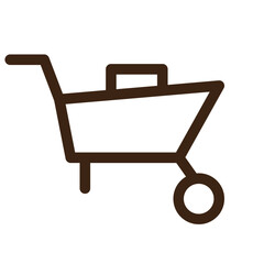 builder tools constructions outline icon