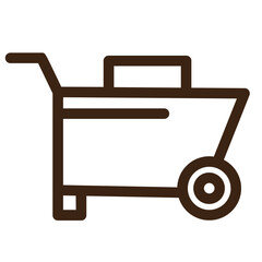 builder tools constructions outline icon