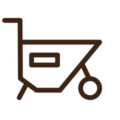 builder tools constructions outline icon