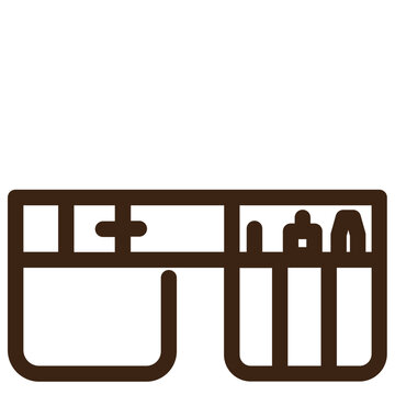 recommend clip art: worker pocket tools outline icon