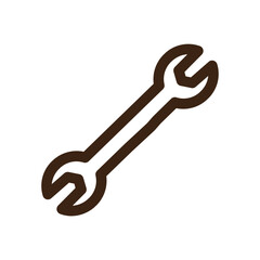 wrench tools outline icon