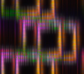 Abstract iridescent glitch art texture background image.