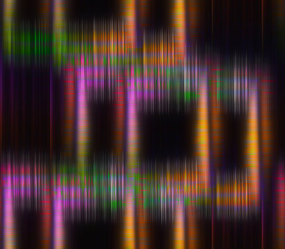 Abstract iridescent glitch art texture background image.