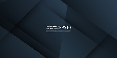 Modern Abstract Dark Background With Simple Shapes And Shadow. Geometric Design.Eps10 Vector
