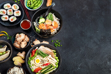 Traditional Asian food
