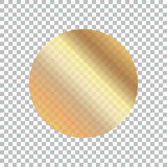 golden bead transparent background