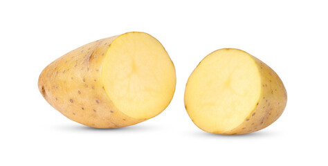 fresh potato isolated on transparent png