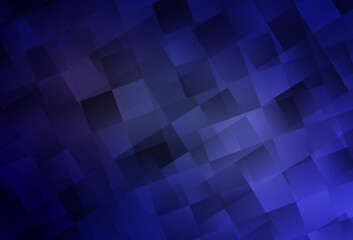 Dark Purple vector template with rhombus.