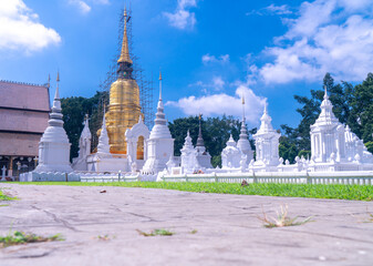 Wat Suan Dok Buddhist temple (Wat) in Chiang Mai, northern Thailand - 537697572