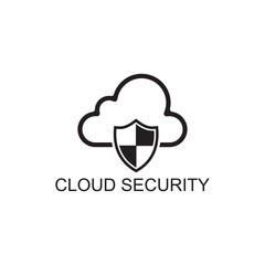 cloud security icon , computing icon