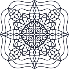 Laser cut Wedding Mandala template,