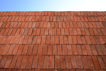brown brick wall textured, construction industry