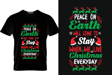 peace on earth will come...t-shirt design
