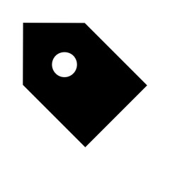 Shopping Tag Flat Vector Icon 