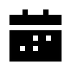 Calendar Flat Vector Icon 