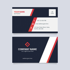 Modern Creative Business Card Template, Developer Designer Visiting Card Design