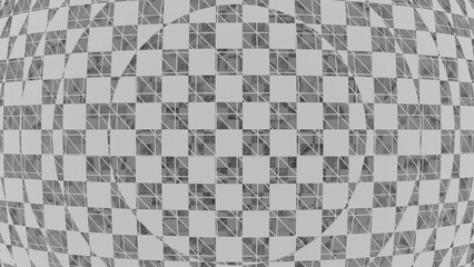 3D rendering illustration of abstract background