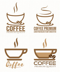 set of coffee icons