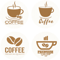 set of coffee icons