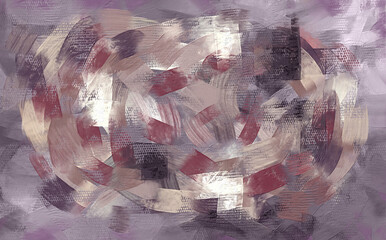 Abstract maroon paint strokes, oil painting on canvas wallpaper, hand painted artwork