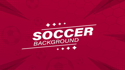 Football championship 2022 background design concept