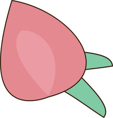 cute hand draw doodle food bakery