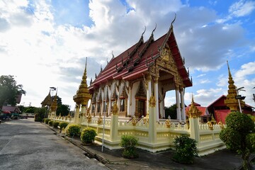 Fototapeta na wymiar Buddhist Temple in Buriram Thailand