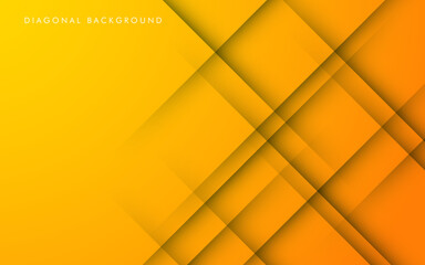 Fototapeta na wymiar abstract modern yellow orange gradient diagonal stripe with shadow and light background. eps10 vector