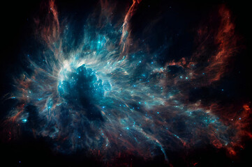 Galaxy, Cosmic, nebulae, space, interstellar, sci-fi concept