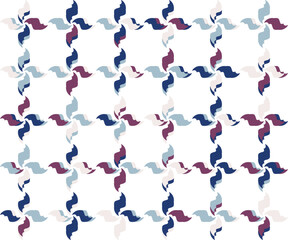 Seamless vector pattern design. Modern art and background design. Abstract element design. Textile and fabric pattern design. 