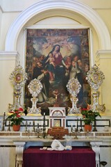 Praiano - Cappella del Rosario nella Chiesa di San Gennaro